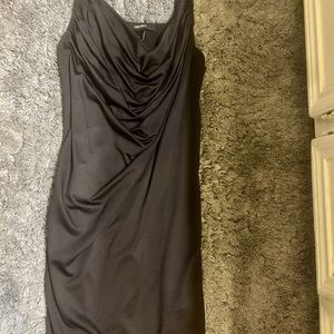 Black forever 21 silky dress
